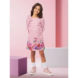 FOREVER FRIDAY Floral Print A-Line Dress-image-23