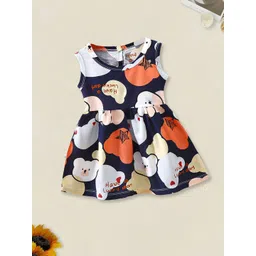 FOREVER FRIDAY Girls Conversational Print A-Line Dress-image-41