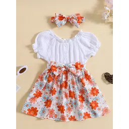 FOREVER FRIDAY Girls Floral Print A-Line Dress-image-30