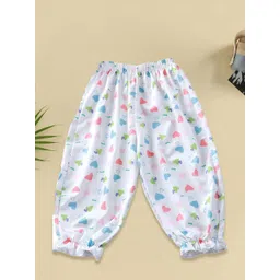 FOREVER FRIDAY Girls Floral Printed Relaxed Joggers Trousers-picture-21