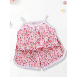 FOREVER FRIDAY Girls Floral Printed Top with Shorts-picture-27