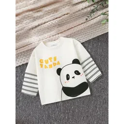 FOREVER Friday Girls Graphic Printed Round Neck Cotton T-shirt-picture-38