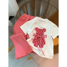 FOREVER FRIDAY Girls Printed Top with Trousers-picture-54