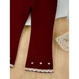 FOREVER FRIDAY Girls Relaxed Bootcut Mid-Rise Trouser image 3