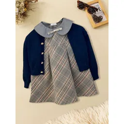 FOREVER FRIDAY Print Peter Pan Collar A-Line Dress-image-32