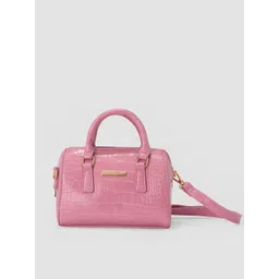 Forever Glam by Pantaloons Animal Textured Quilted Structured Shoulder Bag-picture-35