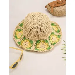 Forever Glam by Pantaloons Beige Canvas Hat-picture-32