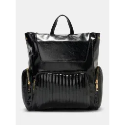 Forever Glam by Pantaloons Black Quilted Backpack-picture-36