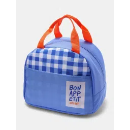 Forever Glam by Pantaloons Blue Checks Lunch Bag-picture-10