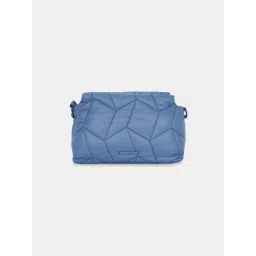 Forever Glam by Pantaloons Blue Quilted Medium Cross Body Bag image 2