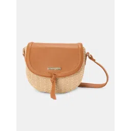 Forever Glam by Pantaloons Brown Sling Handbag-picture-27