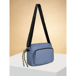 Forever Glam by Pantaloons Colourblocked PU Oversized Structured Sling Bag-picture-28
