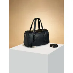 Forever Glam by Pantaloons Colourblocked PU Structured Shoulder Bag-picture-33