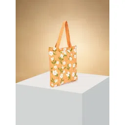 Forever Glam by Pantaloons Coral Floral Medium Tote Handbag-picture-29
