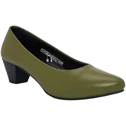forever glam by pantaloons Forever Glam Women's Olive Heel Shoes-picture-14
