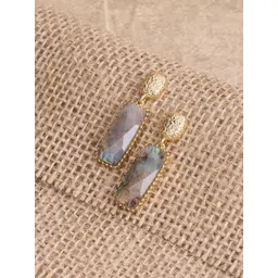 Forever Glam by Pantaloons Geometric Drop Earrings-picture-15