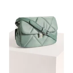 Forever Glam by Pantaloons Green Small Cross Body Bag-picture-20