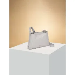 Forever Glam by Pantaloons Grey Medium Cross Body Bag-picture-16