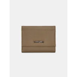 Forever Glam by Pantaloons Khaki Solid Medium Wallet for Women image 2