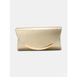 Forever Glam by Pantaloons Light gold Clutch-picture-37