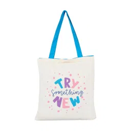 Forever Glam by Pantaloons Off White Printed Medium Tote Handbag image 1