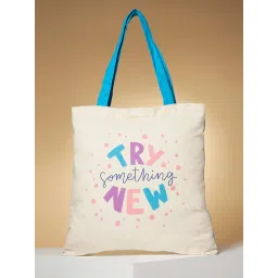 Forever Glam by Pantaloons Off White Printed Medium Tote Handbag image 5