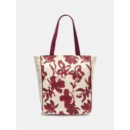 Forever Glam by Pantaloons Off White Printed Tote Handbag-picture-19