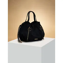 Forever Glam by Pantaloons Oversized Bucket Handheld Bag with Cut Work-picture-39