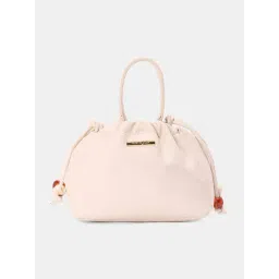 Forever Glam by Pantaloons Pink Textured Medium Handbag-picture-26
