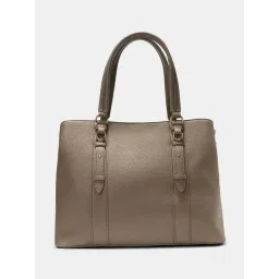 Forever Glam by Pantaloons Taupe Shoulder Handbag-picture-34