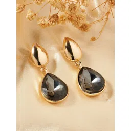 Forever Glam by Pantaloons Teardrop Shaped Drop Earrings-picture-25