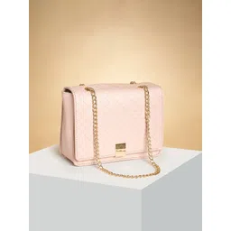 Forever Glam by Pantaloons Textured Structured Sling Bag-picture-39