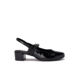 Forever Glam by Pantaloons Women Black Sling Back Sandals-picture-12