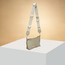 forever glam by pantaloons Women Green Messenger Bag-picture-13