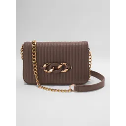 Forever Glam by Pantaloons Women Solid Structured Quilted Shoulder Bag-picture-29