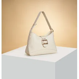 forever glam by pantaloons Women White Shoulder Bag-picture-13