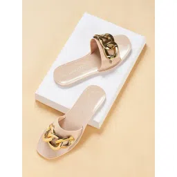 Forever Glam by Pantaloons Women's Beige Casual Sandals-picture-38