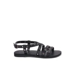 Forever Glam by Pantaloons Women's Black Back Strap Sandals-picture-34