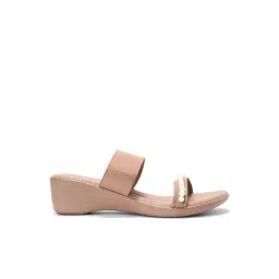 Forever Glam by Pantaloons Women's Blush Casual Sandals-picture-30
