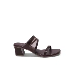 Forever Glam by Pantaloons Women's Brown Slides-picture-32