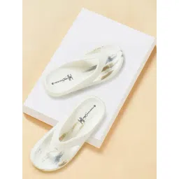 Forever Glam by Pantaloons Women's Grey Flip Flops-picture-31