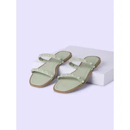 Forever Glam by Pantaloons Women's Mint Casual Sandals-picture-32