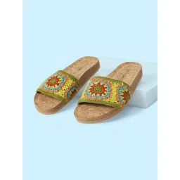 Forever Glam by Pantaloons Women's Multicolor Casual Sandals-picture-43