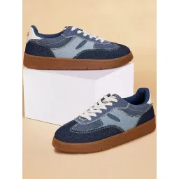 Forever Glam by Pantaloons Women's Navy Sneakers-picture-11