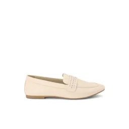 Forever Glam by Pantaloons Women's Off White Loafers-picture-23