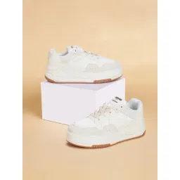 Forever Glam by Pantaloons Women's Off-White Sneakers-picture-36