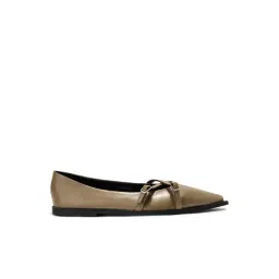 Forever Glam by Pantaloons Women's Olive Ballerinas-picture-20
