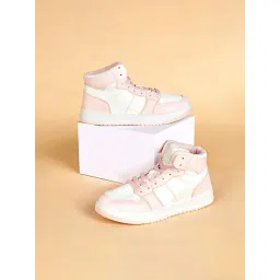 Forever Glam by Pantaloons Women's Pink Ankle High Sneakers-picture-26