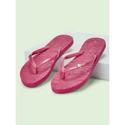 Forever Glam by Pantaloons Women's Pink Flip Flops-picture-26