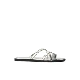 Forever Glam by Pantaloons Women's Silver Toe Ring Sandasl-picture-25
